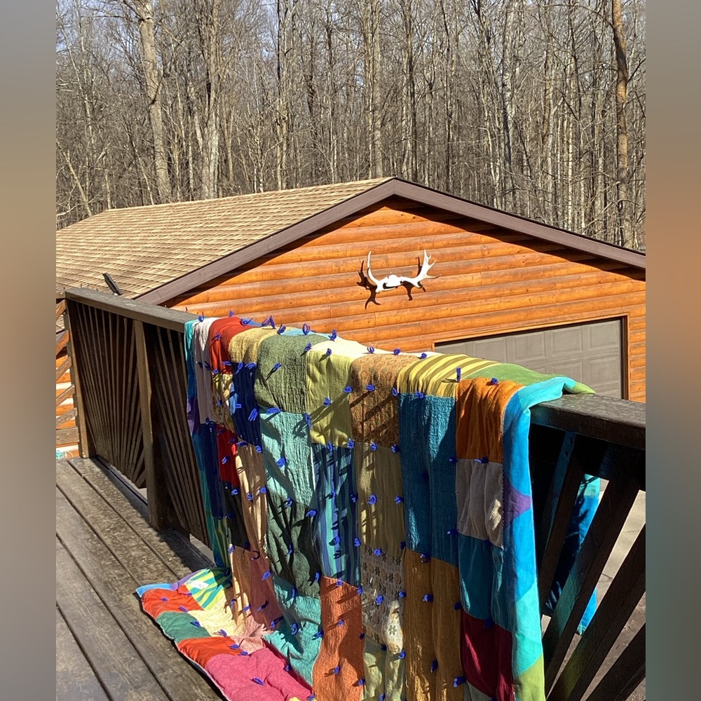 🫎 RED GRAY & BLACK Mens Shirt Button Down EPLVC Plaid Size XL UniSex ⚠️ - Picture 16 of 16